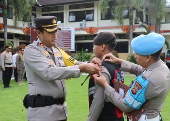 Kapolres Tabanan Pimpin Apel Kesiapan Pasukan Operasi Cipkon Agung 2024