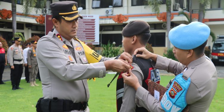 Kapolres Tabanan Pimpin Apel Kesiapan Pasukan Operasi Cipkon Agung 2024