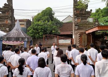 Kepala Samsat Tabanan Sampaikan Introspeksi Diri Dan Tingkatkan Pelayanan Memasuki Tahun Baru Saka 1946