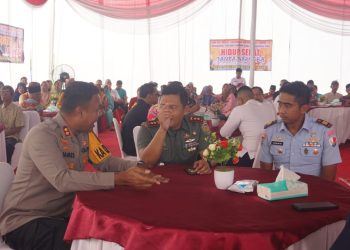Dandim 0426 Tulang Bawang Hadiri Launching Kampung Bebas Narkoba