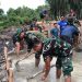 Pembangunan Jembatan Desa Sungai Badak Terus Berlanjut Satgas TMMD Kodim 0426 Tulang Bawang Terus Lakukan Pengecoran
