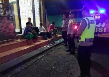 Polres Nganjuk Intensifkan Patroli Sahur Serentak Hingga Wilayah Perbatasan Terluar