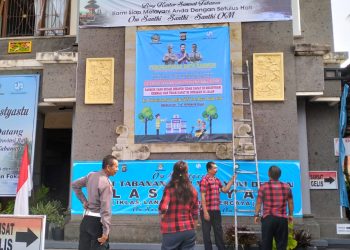 Samsat Tabanan Pasang Banner Terkait Penghapusan Data Ranmor