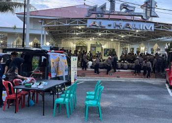 BIDOKKES POLDA KEPRI BERIKAN PELAYANAN KESEHATAN GRATIS KELILING SELAMA RAMADAN 1445 H