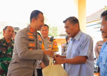 Jumat Curhat di Bulan Ramadhan Polres Kediri Kota Gelar Baksos dan Bakkes