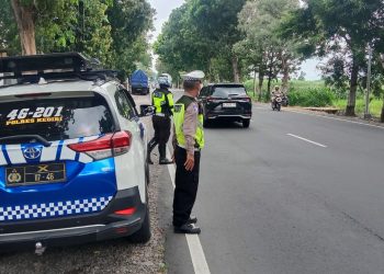 Ramadhan Satlantas Polres Kediri Tingkatkan Patroli Preventif Cegah Aksi Balap Liar