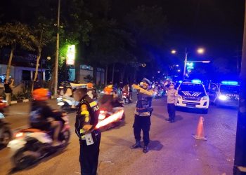 Antisipasi Gangguan Selama Ramadhan,Polres Kediri Kota Tingkatkan Patroli Malam Hari