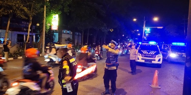 Antisipasi Gangguan Selama Ramadhan,Polres Kediri Kota Tingkatkan Patroli Malam Hari