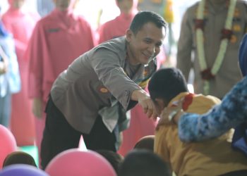 Taburkan Kebaikan di Bulan Suci Ramadhan Polres Madiun dan Bhayangkari Gelar Baksos