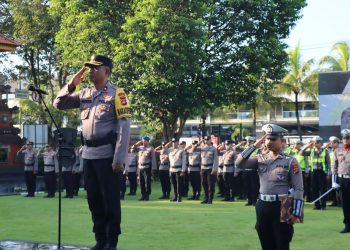 Polres Tabanan Laksanakan Upacara hari Kesadaran Nasional di Mapolres Tabanan