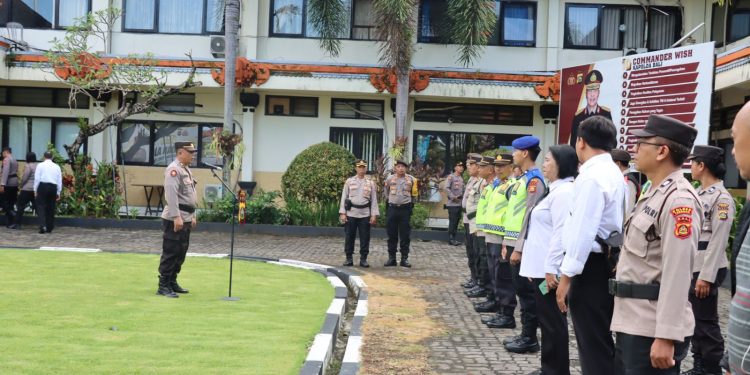 Karendal Ops Pimpin Apel Ops Cipkon Agung – 2024.