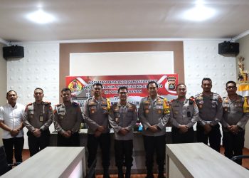 Pembukaan Kegiatan Dianmas Mahasiswa STIK Lemdiklat Polri Angkatan ke-81 di Wilayah Hukum Polres Tabanan.