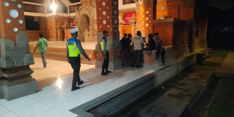 Polres Tabanan Tingkatkan Blue Light Patrol Jelang Penetapan Hasil Pemilu