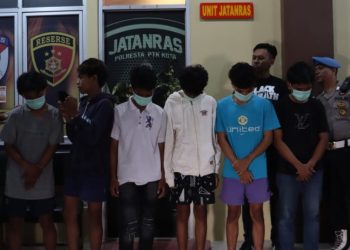 Perman Kacangan Pelaku Penyerangan Gunakan Sajam Dibeberapa Lokasi Berhasil di Gulung Polisi