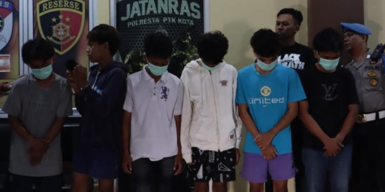 Perman Kacangan Pelaku Penyerangan Gunakan Sajam Dibeberapa Lokasi Berhasil di Gulung Polisi