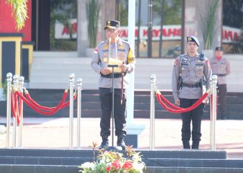 KAPOLDA KEPRI PIMPIN UPACARA HARI KESADARAN NASIONAL DALAM BULAN SUCI RAMADAN 2024 GUNA MENINGKATKAN SEMANGAT PATRIOTISME
