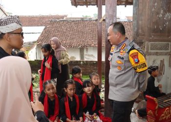 Songsong Generasi Emas, Polresta Banyuwangi Tingkatkan Minat Baca Anak Lewat Budaya