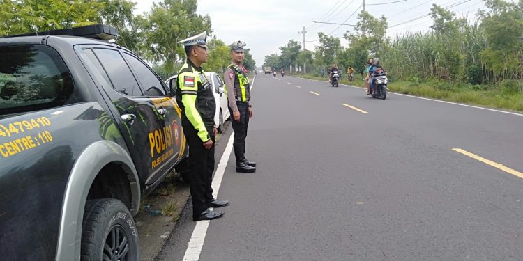 PASCA DI LAKUKAN PENINDAKAN PELAKU BALAP LIAR JALAN WIJAYA KUSUSMA KEC. NGADILUWIH KEDIRI SEPI