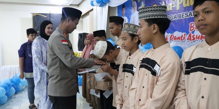 Berbagi Kasih, Polres Bengkayang Gelar Buka Puasa Bersama Anak Panti Asuhan