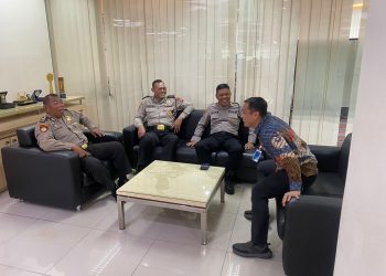 DITPAMOBVIT POLDA KEPRI LAKSANAKAN PEMELIHARAAN KAMTIBMAS DI BANK BNI KCU BATAM