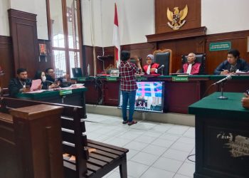 Kasus pencuri sepeda motor di Indomaret Pasar Besar, Surabaya,  Memasuki  Persidangan
