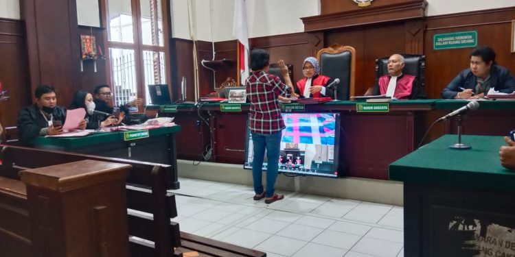 Kasus pencuri sepeda motor di Indomaret Pasar Besar, Surabaya,  Memasuki  Persidangan