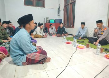 Polsek Mojoroto Sosialisasikan Pencegahan Aksi Bulliying dan Perundungan di Pondok Pesantren Lirboyo