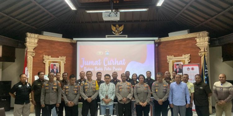 Polda Bali Kembali Laksanakan Jumat Curhat Bertempat Di Kawasan ITDC Nusa Dua