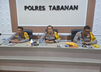 Polres Tabanan ikuti Pembukaan Rakernis Gabungan Div Humas Polri, Div Propam Polri, Div Kum Polri, Div Tik Polri dan Div Hubinter Polri T.A. 2024.