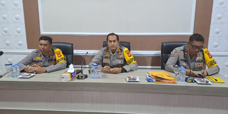 Polres Tabanan ikuti Pembukaan Rakernis Gabungan Div Humas Polri, Div Propam Polri, Div Kum Polri, Div Tik Polri dan Div Hubinter Polri T.A. 2024.