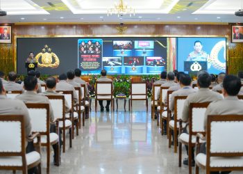 Kapolri Buka Rakernis Gabungan 5 Divisi Satker Polri