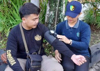 Pelayanan Kesehatan Dokkes Polres Tabanan Dukung Operasi Cipkon Agung 2024