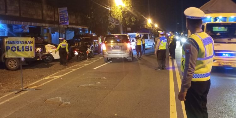 Pelihara Kamtibmas Polres Tulungagung Lakukan Patroli Skala Besar di Bulan Ramadhan