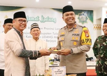 Polres Tulang Bawang Raih Juara 1 Lomba Senam Kreasi 4 Tahun Berturut-turut, AKBP James Sampaikan Ini