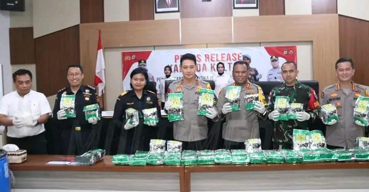 Gagalkan Peredaran Narkoba Jenis Sabu Seberat 50 Kilogram