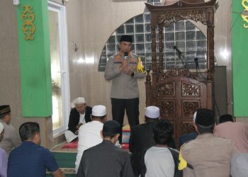 Safari Ramadhan, Kapolres Metro Jakarta Barat Sahur Bersama dan Sholat Subuh Keliling di Masjid Nurul Huda Pegadungan
