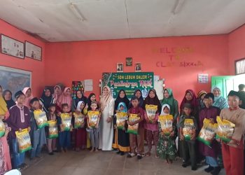 Gelar Pesantren Kilat Ramadhan 1445:H, SDN LEBUH DALEM Berbagi Sodaqoh.