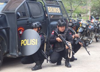 Cegah Pelanggaran HAM Saat Bertugas Brimob Terus Tingkatkan Latihan Anti Anarkis