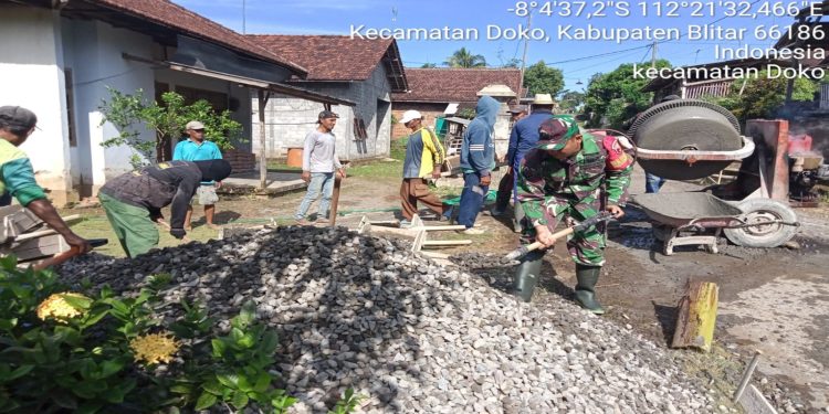 Serda Nomo Hidupkan Kembali Budaya Gotong Royong di Desa Binaannya