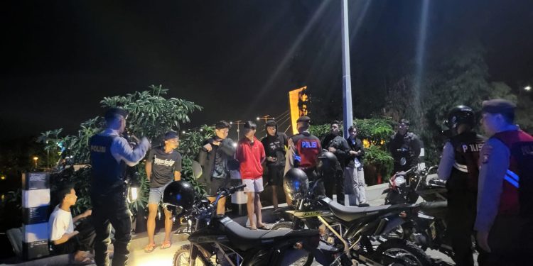 Patroli KRYD Skala Besar Polres Kediri Kota, Langkah Cegah Gangguan Kamtibmas di Bulan Ramadhan