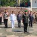 PJ bupati tenggamus Ir,Mulyadi Irsan pimpin upacara bendera dalam memperingati hari ulang tahun kabupaten tenggamus ke 27 th 2024
