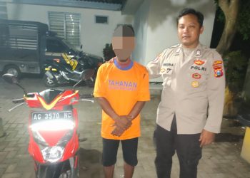 Ops Pekat Semeru 2024, Polisi Kediri Gerak Cepat Amankan Pelaku Curanmor di Ringinrejo