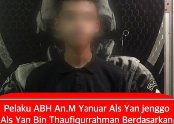 Bawa Sajam Seorang Pria di Cekok Polisi
