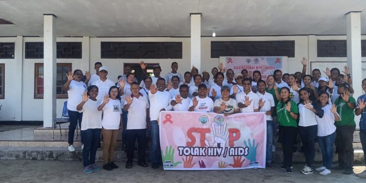 “HIV/AIDS dan Perkawinan Dini semakin mengamcam masa depan generasi muda,AMGPM Cabang Sion Namtabung lakukan Sosialisasi Kreatif sebagai tindakan Preventif”