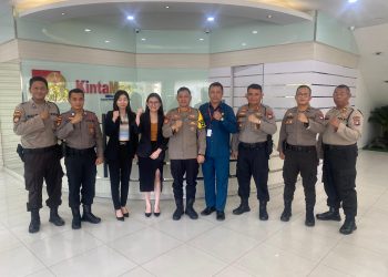 DIRPAMOBVIT POLDA KEPULAUAN RIAU LAKSANAKAN PATROLI DAN SAMBANG KE BPR KINTAMAS BATAM