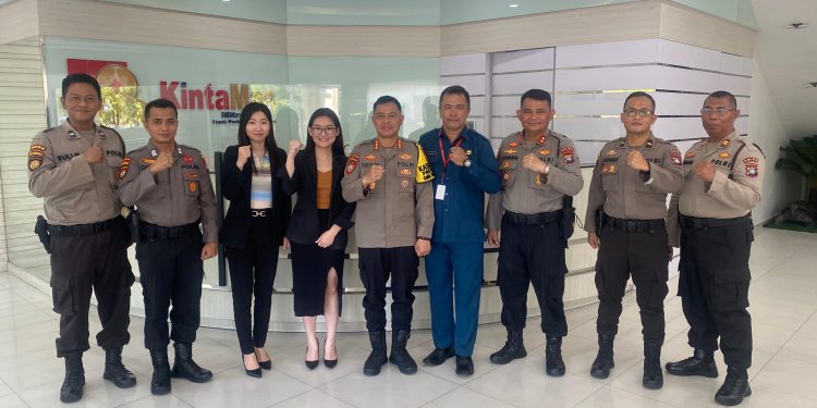 DIRPAMOBVIT POLDA KEPULAUAN RIAU LAKSANAKAN PATROLI DAN SAMBANG KE BPR KINTAMAS BATAM