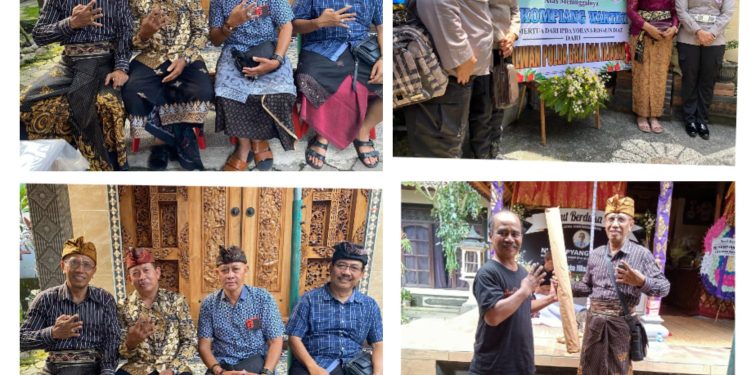 Seba Milsuk Empat Melayat Atas Berpulangnya Ibunda AKBP Purnawirawan Kgd Suastika