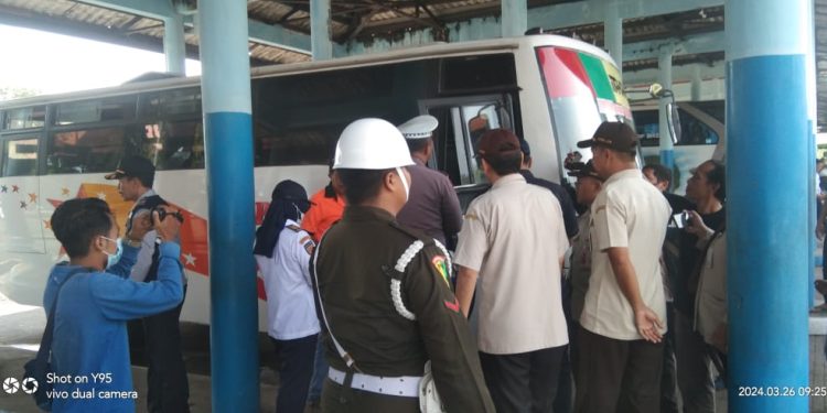 Operasi Terpadu Pemeriksaan Kelayakan Kendaraan dan Pemeriksaan Pengemudi