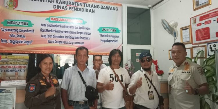 Diduga Larang Awak Media Bawa HandPhone (HP) Saat Ingin Komfirmasi, Kabid Dan Kadisdik Kabupaten Tuba Diduga Langgar Kebebasan Pers