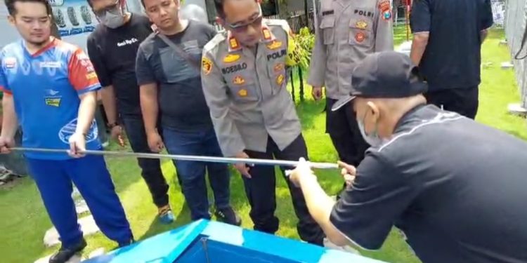 Jelang Mudik Lebaran, Polisi dan TNI Sidak SPBU di Jombang